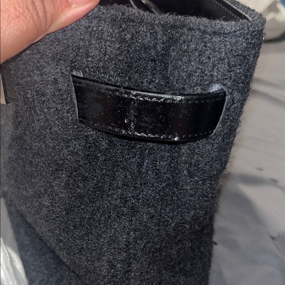 Furla Charcoal and Black Women's Bag-needs some TLC - Picture 4 of 11